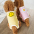 【三免一】犬の生理ズボンンの女性犬の衛生ズボラ防止小型犬タイディの生理ズボンンはおばさんの生理用ナプキンの黄色S-小型犬に交換します。