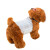 ワイトラーの公社犬の生理ズボンンの犬のオパールぺたと紙ズボンンの犬の安全ズボンンの生理用品の赤い（女性）M