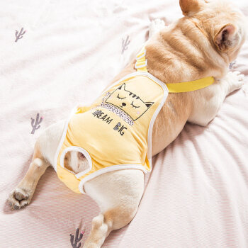 シピーの犬の生理ズボンベぺっちの犬卫生ズボンボン生理安全ズボンボン法斗コキのパンツ黄L